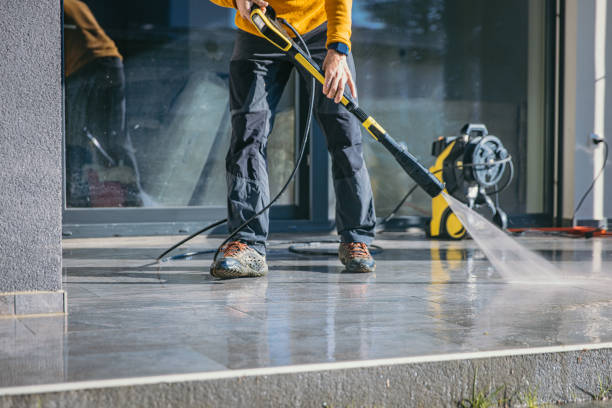 Post-Construction Pressure Washing in North Judson, IN